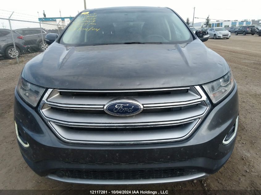 2FMTK4J80FBB87018 2015 Ford Edge Sel