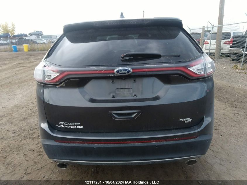 2FMTK4J80FBB87018 2015 Ford Edge Sel