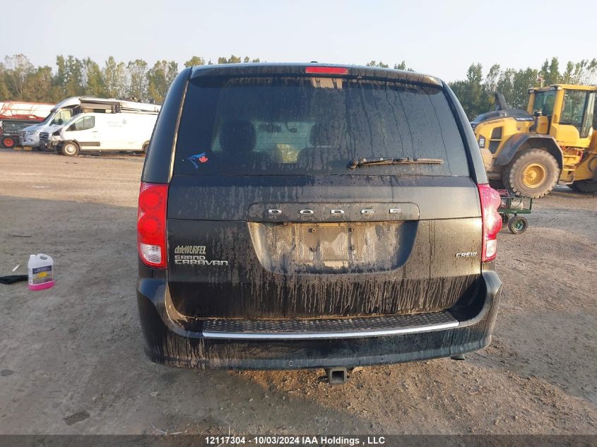 2C4RDGDG5GR241368 2016 Dodge Grand Caravan Crew