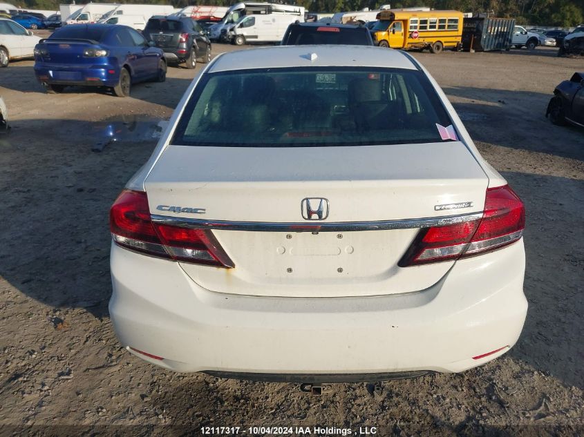 2014 Honda Civic Sedan VIN: 2HGFB2F77EH016091 Lot: 12117317