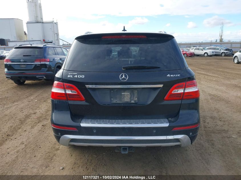 2015 Mercedes-Benz Ml 400 4Matic VIN: 4JGDA5GB0FA596471 Lot: 12117321