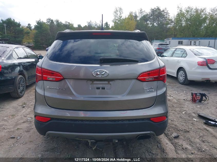 2016 Hyundai Santa Fe Sport 2.4 Premium VIN: 5XYZUDLB4GG344788 Lot: 12117324