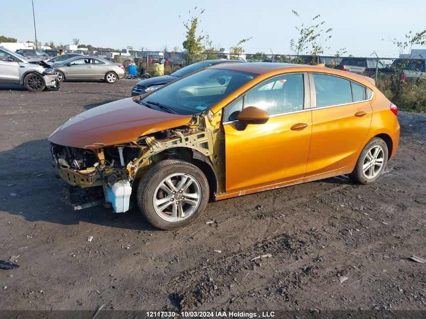 2017 Chevrolet Cruze VIN: 3G1BE6SM9HS584215 Lot: 12117330