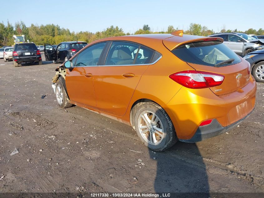 2017 Chevrolet Cruze VIN: 3G1BE6SM9HS584215 Lot: 12117330