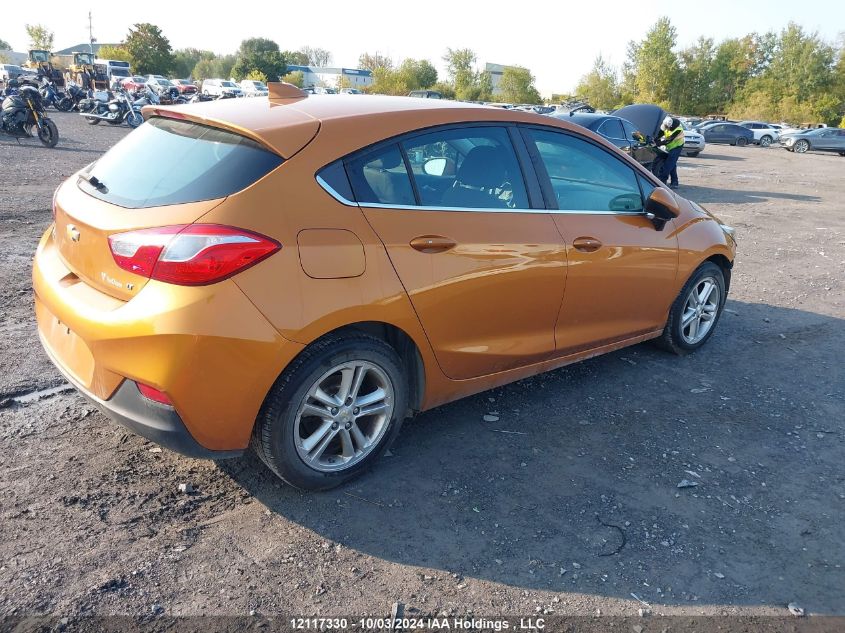 2017 Chevrolet Cruze VIN: 3G1BE6SM9HS584215 Lot: 12117330