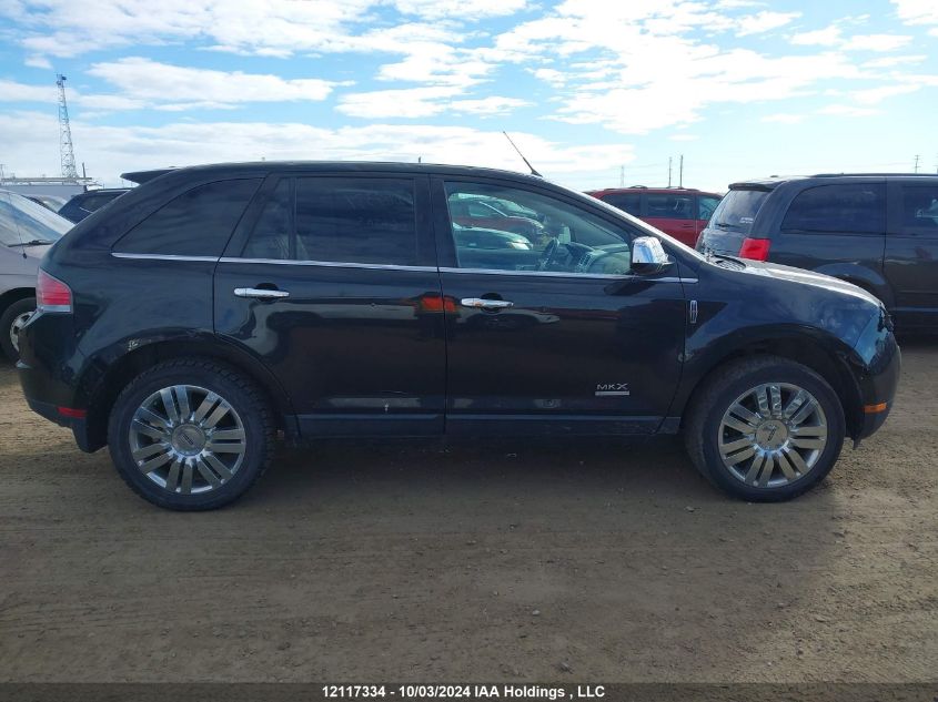 2010 Lincoln Mkx VIN: 2LMDJ8JC8ABJ16519 Lot: 12117334