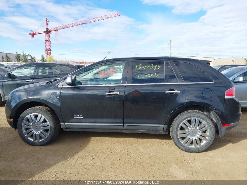 2010 Lincoln Mkx VIN: 2LMDJ8JC8ABJ16519 Lot: 12117334