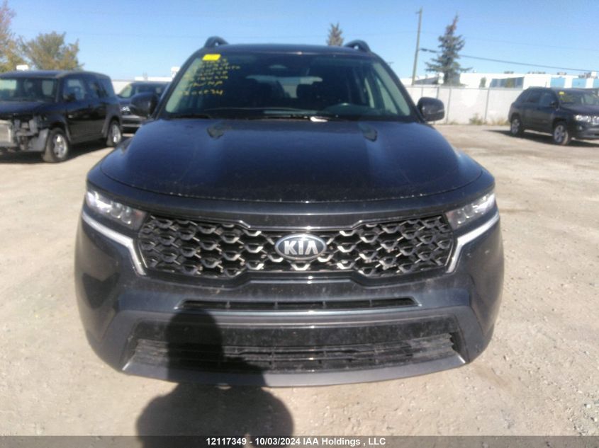 2021 Kia Sorento Lx VIN: 5XYRGDLFXMG066498 Lot: 12117349