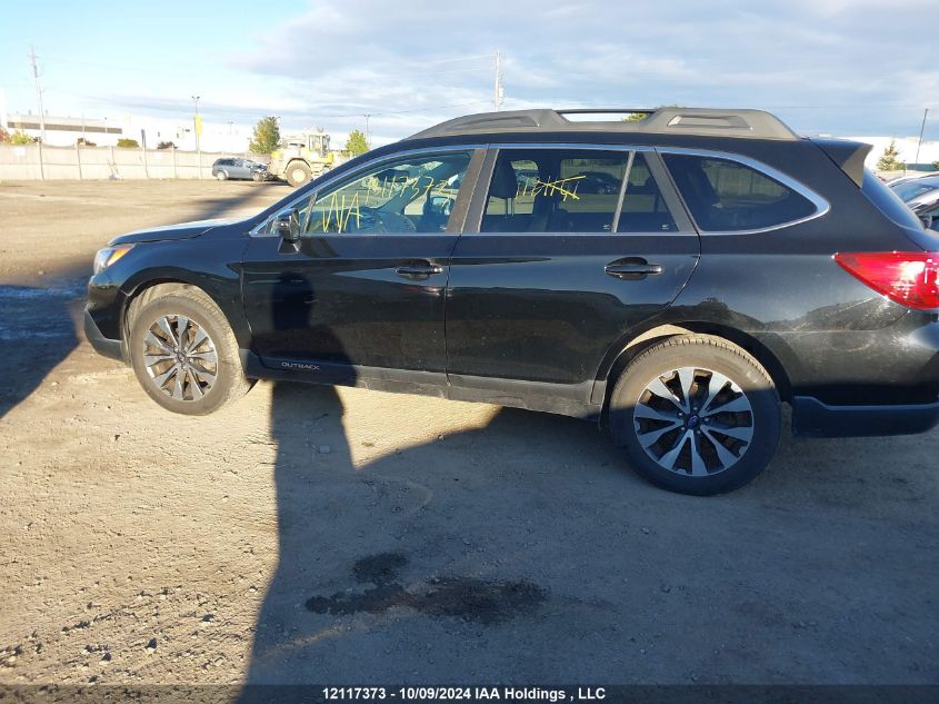 2017 Subaru Outback 2.5I Limited VIN: 4S4BSCNC7H3274566 Lot: 12117373