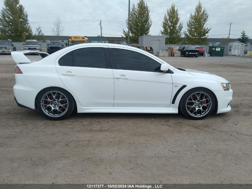 2013 Mitsubishi Lancer Evolution VIN: JA32W8FV3DU601814 Lot: 12117377