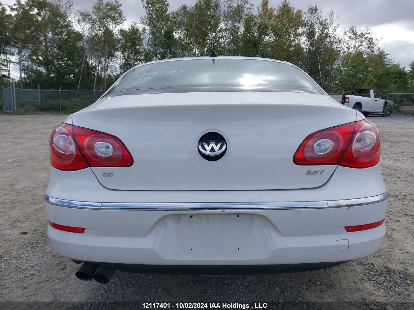 2010 Volkswagen Cc Luxury VIN: WVWHN9ANXAE549583 Lot: 12117401