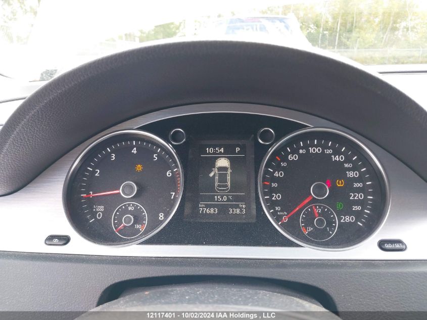 2010 Volkswagen Cc Luxury VIN: WVWHN9ANXAE549583 Lot: 12117401