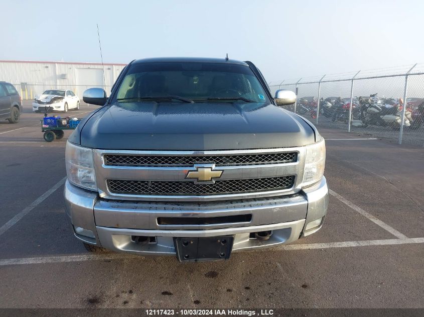 2011 Chevrolet Silverado K1500 Lt VIN: 1GCRKSE33BZ436825 Lot: 12117423