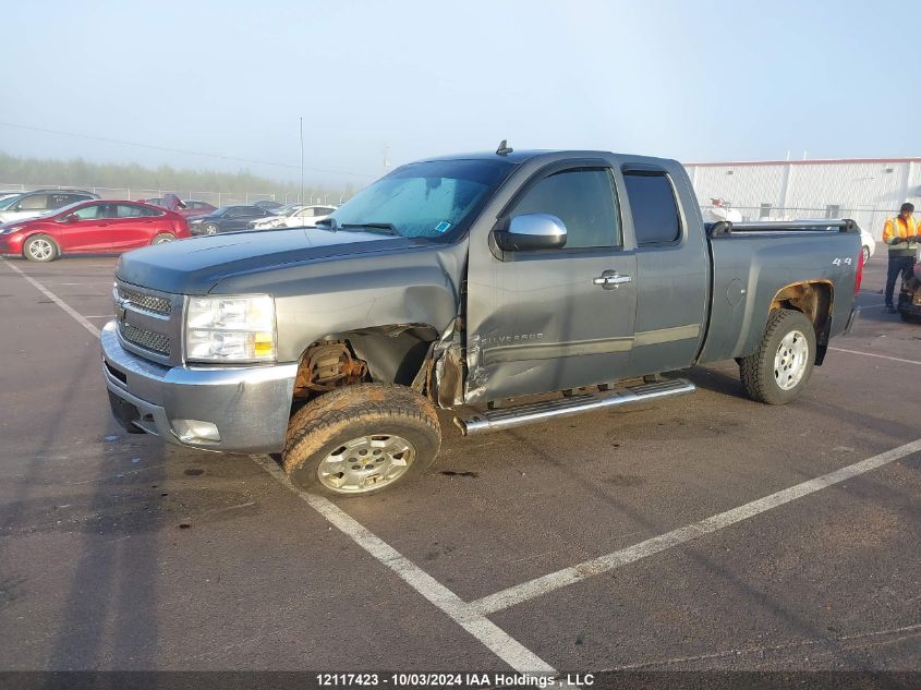 2011 Chevrolet Silverado K1500 Lt VIN: 1GCRKSE33BZ436825 Lot: 12117423