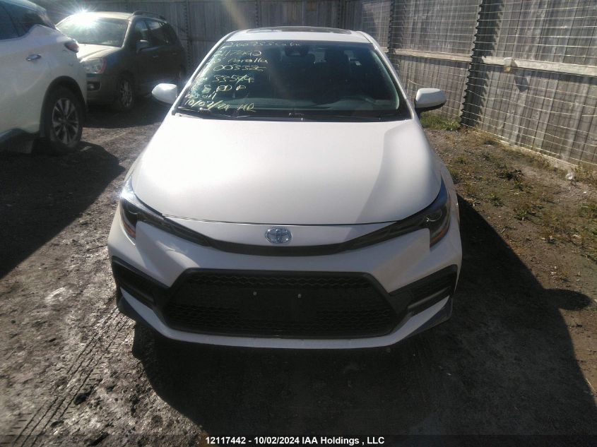 2020 Toyota Corolla Xse VIN: 5YFB4RBE0LP003386 Lot: 12117442