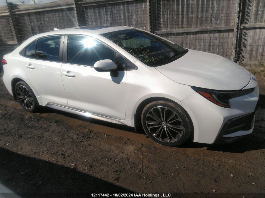 2020 Toyota Corolla Xse VIN: 5YFB4RBE0LP003386 Lot: 12117442