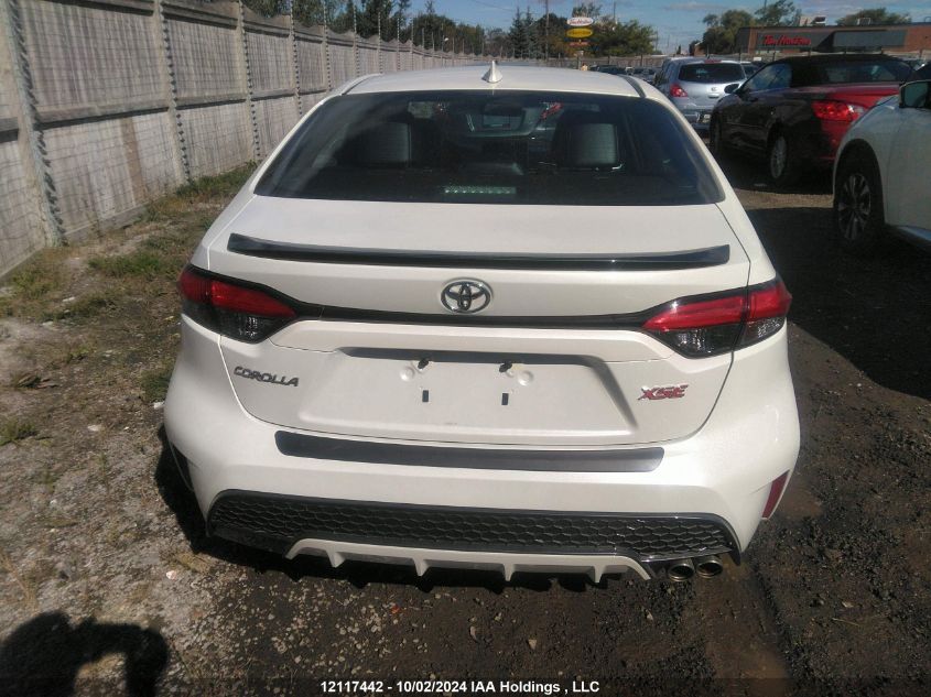 2020 Toyota Corolla Xse VIN: 5YFB4RBE0LP003386 Lot: 12117442