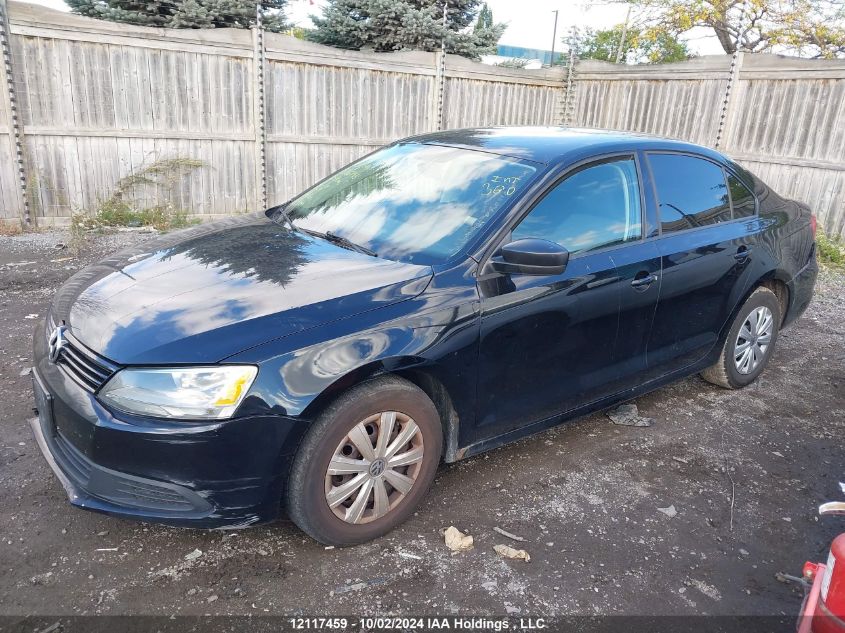 2011 Volkswagen Jetta Sedan VIN: 3VW2K7AJ9BM386143 Lot: 12117459