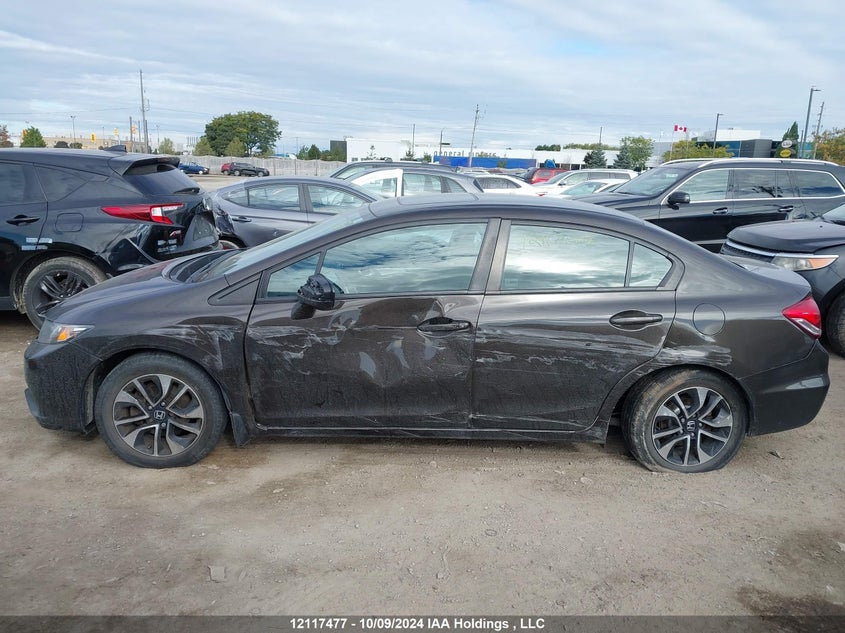 2014 Honda Civic VIN: 2HGFB2F51EH034908 Lot: 12117477