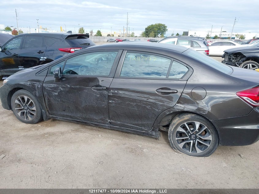 2014 Honda Civic VIN: 2HGFB2F51EH034908 Lot: 12117477