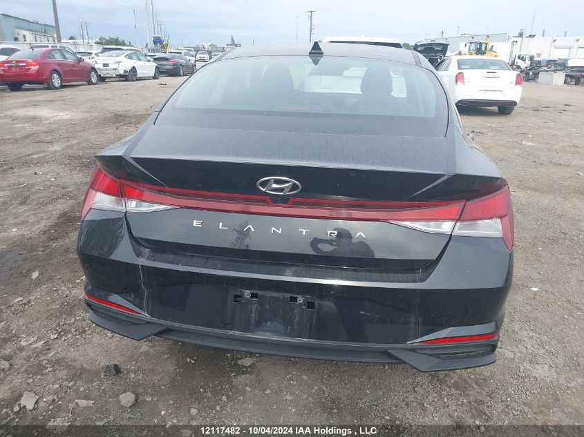 KMHLM4AG4NU324536 2022 Hyundai Elantra Sel