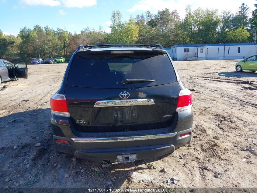 2011 Toyota Highlander VIN: 5TDDK3EH9BS047202 Lot: 12117501