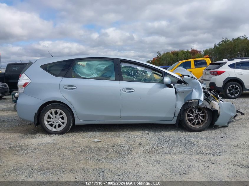 2012 Toyota Prius V VIN: JTDZN3EU8C3136899 Lot: 12117518