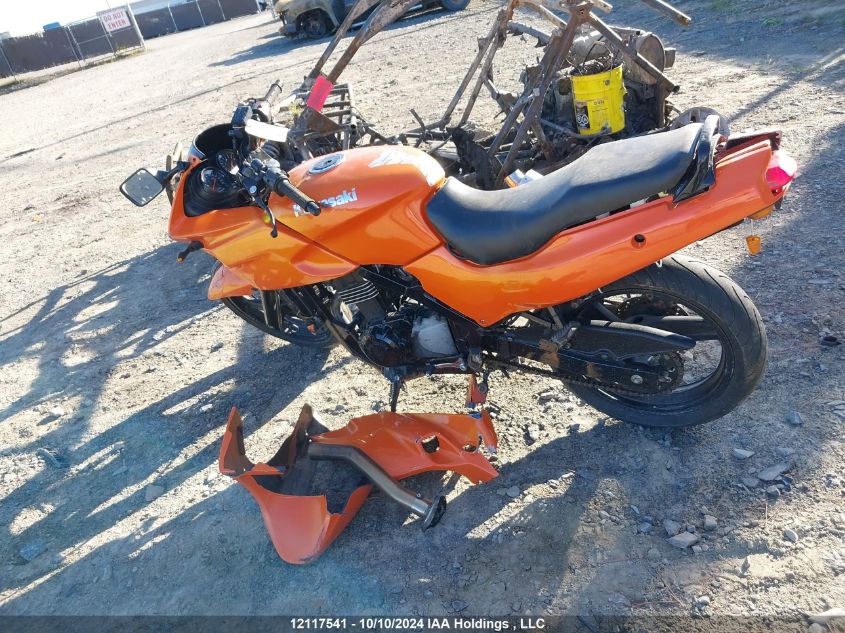 2004 Kawasaki Ex500 D VIN: JKAEXVD114A086432 Lot: 12117541