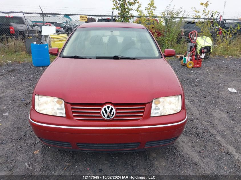 2004 Volkswagen Jetta Gls VIN: 3VWSK29MX4M142537 Lot: 12117545