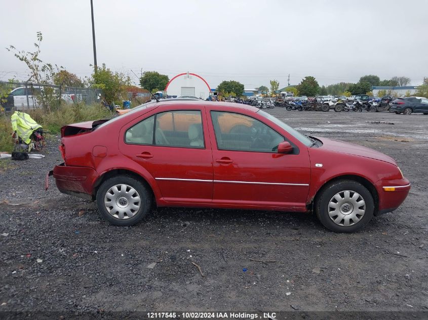 2004 Volkswagen Jetta Gls VIN: 3VWSK29MX4M142537 Lot: 12117545