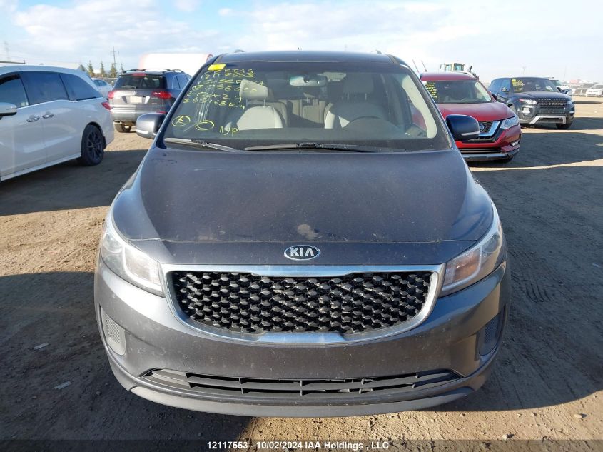 2015 Kia Sedona VIN: KNDMB5C14F6056638 Lot: 12117553