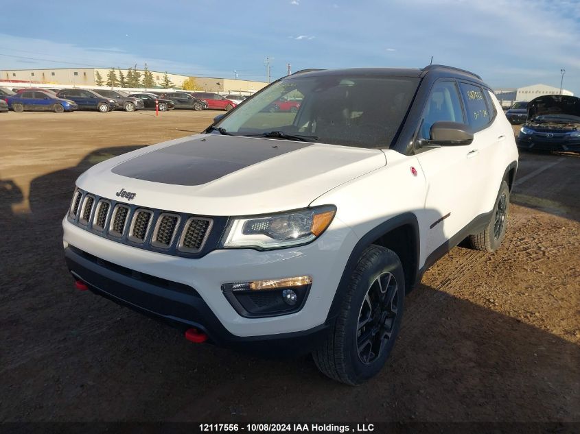 2020 Jeep Compass Trailhawk VIN: 3C4NJDDB8LT149916 Lot: 12117556