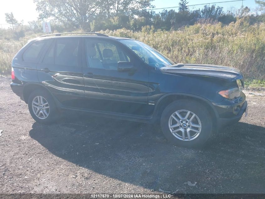 2006 BMW X5 3.0I VIN: 5UXFA13576LY46376 Lot: 12117570