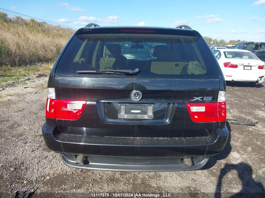 2006 BMW X5 3.0I VIN: 5UXFA13576LY46376 Lot: 12117570