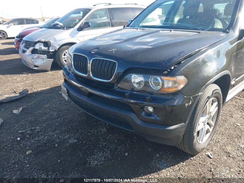 2006 BMW X5 3.0I VIN: 5UXFA13576LY46376 Lot: 12117570