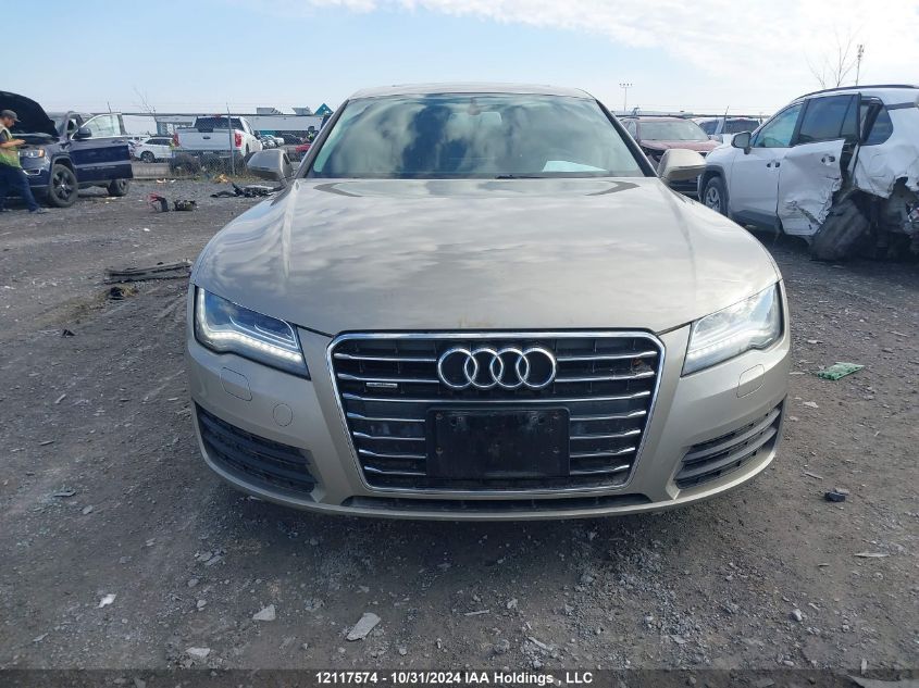 2012 Audi A7 Prestige VIN: WAU2GCFC5CN077751 Lot: 12117574