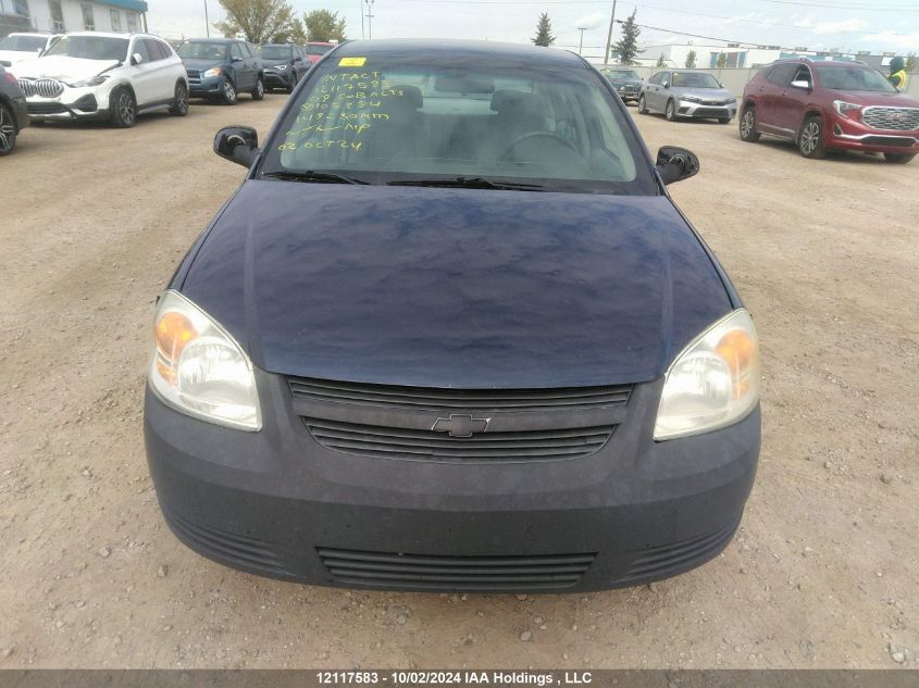 2008 Chevrolet Cobalt Ls VIN: 1G1AJ55F787105884 Lot: 12117583