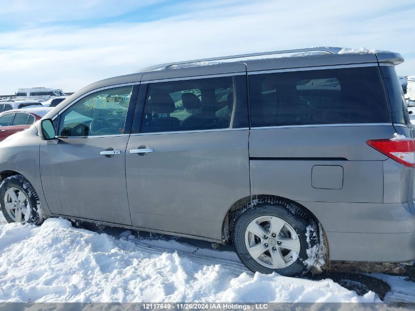 2013 Nissan Quest VIN: JN8AE2KP3D9061845 Lot: 12117649