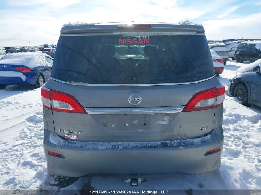 2013 Nissan Quest VIN: JN8AE2KP3D9061845 Lot: 12117649