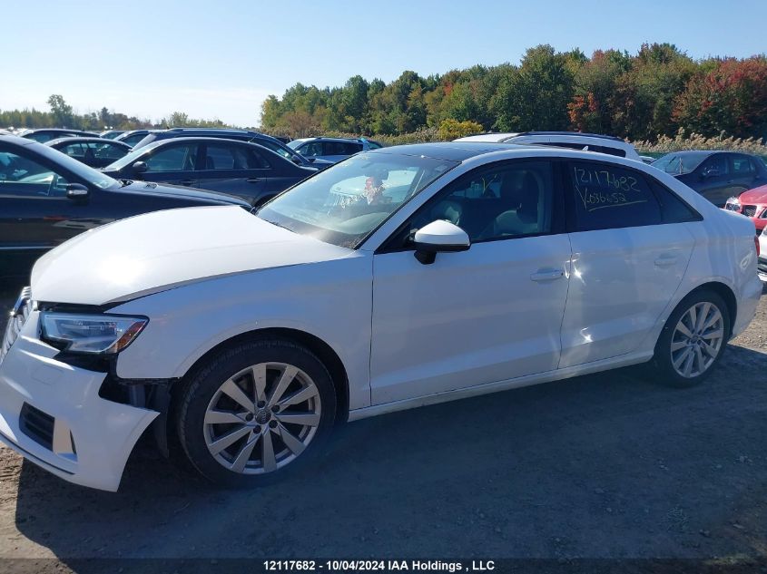 2017 Audi A3 VIN: WAUAUGFF1H1036652 Lot: 12117682
