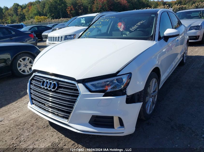 2017 Audi A3 VIN: WAUAUGFF1H1036652 Lot: 12117682