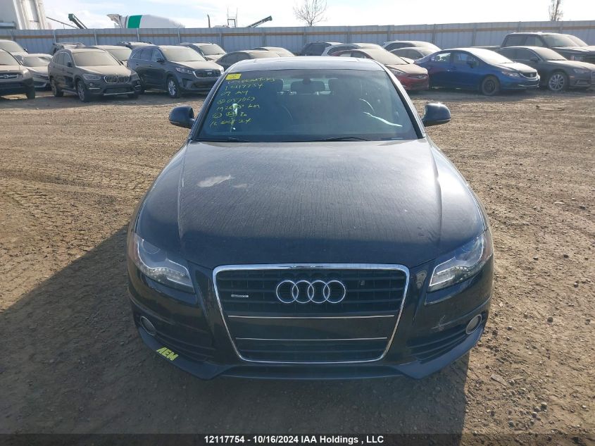 2009 Audi A4 VIN: WAULK68K39N057063 Lot: 12117754