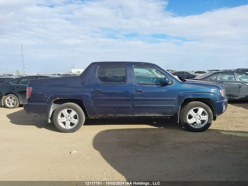 2012 Honda Ridgeline VIN: 5FPYK1F59CB552518 Lot: 12117781