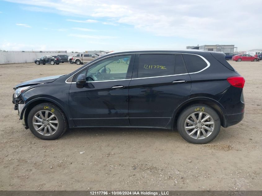 2019 Buick Envision VIN: LRBFX2SA2KD021790 Lot: 12117796