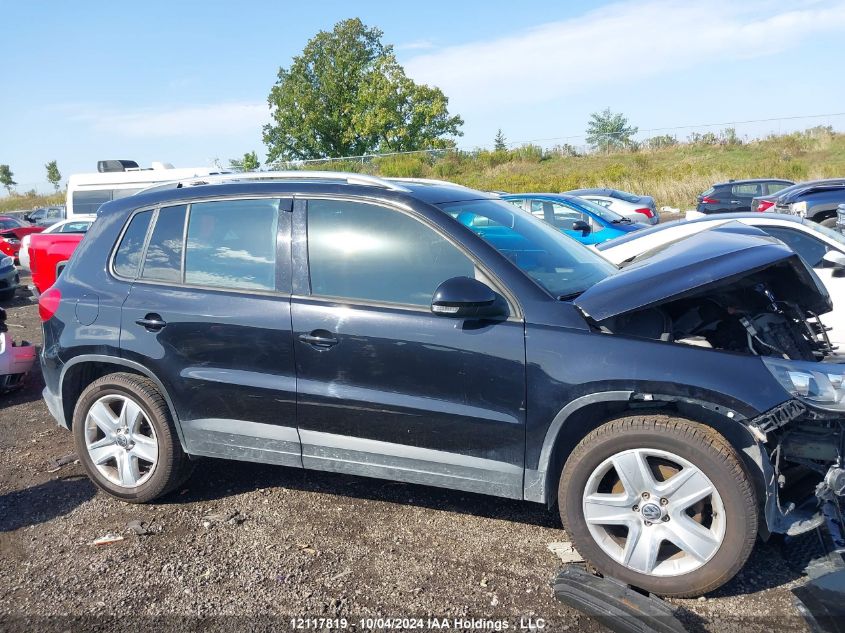 2013 Volkswagen Tiguan VIN: WVGJV3AX9DW597635 Lot: 12117819