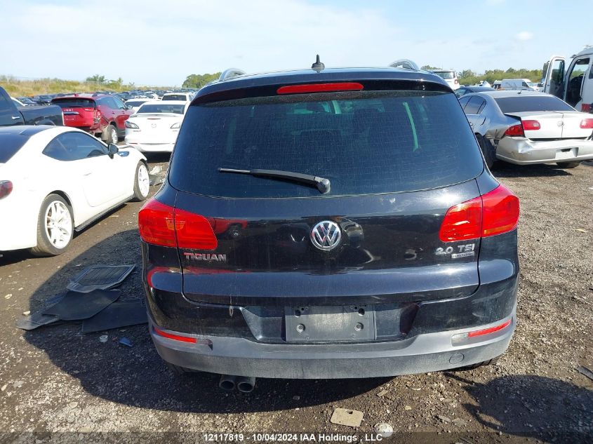 2013 Volkswagen Tiguan VIN: WVGJV3AX9DW597635 Lot: 12117819