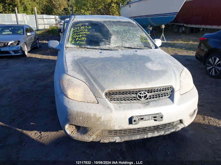 2007 Toyota Matrix Xr VIN: 2T1KR32E37C672076 Lot: 12117832