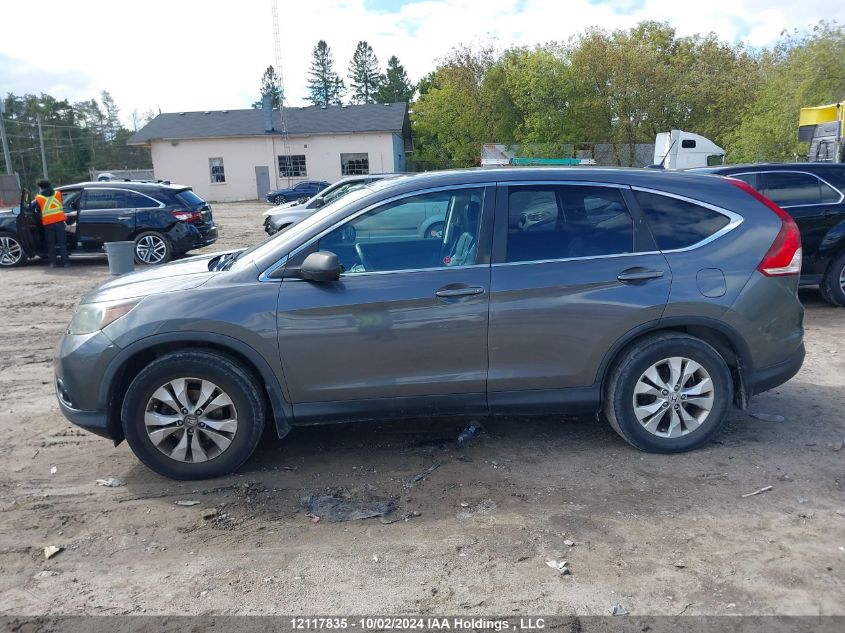 2013 Honda Cr-V Exl VIN: 2HKRM4H75DH114654 Lot: 12117835