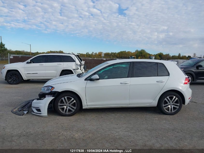 2018 Volkswagen Golf S/Se VIN: 3VWG17AU0JM276504 Lot: 12117838