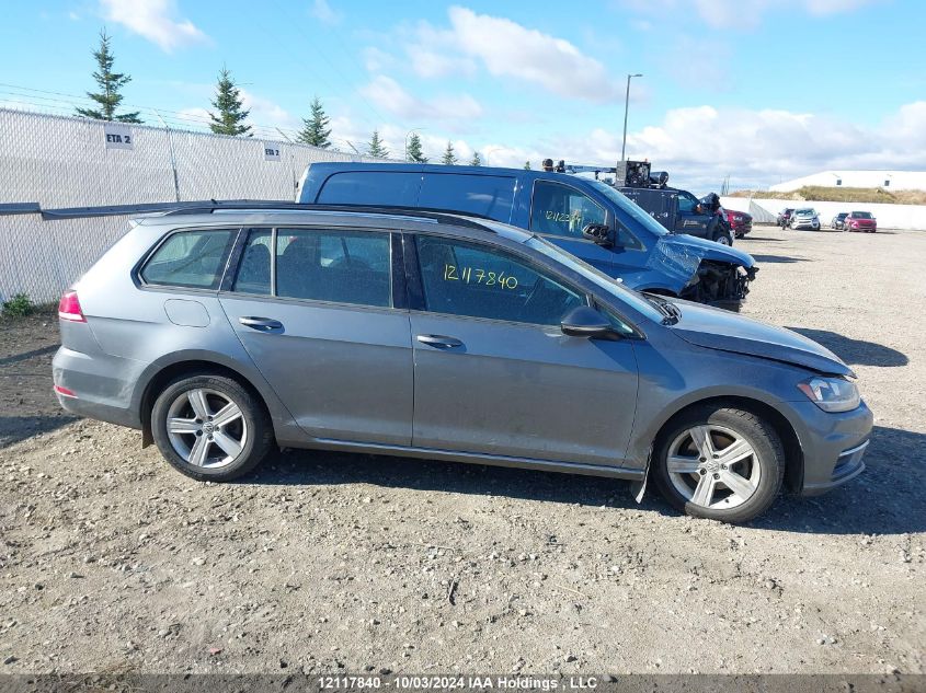 2018 Volkswagen Golf Sportwagen S VIN: 3VW117AU6JM765124 Lot: 12117840